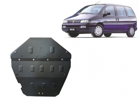Cache sous moteur et de la boîte de vitesse Peugeot 806