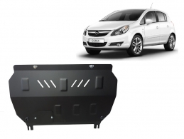 Cache sous moteur et de la boîte de vitesse Opel Corsa D