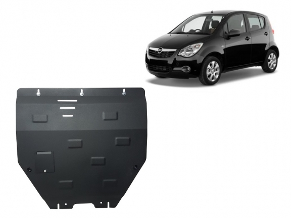 Cache sous moteur et de la boîte de vitesse Opel Agila (H08)