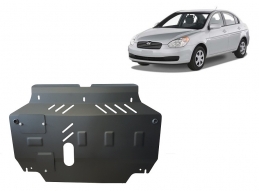 Cache sous moteur et de la boîte de vitesse Hyundai Accent