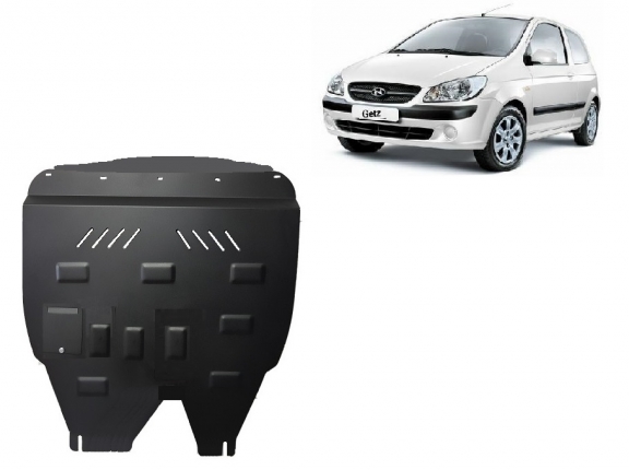 Cache sous moteur et de la boîte de vitesse Hyundai Getz