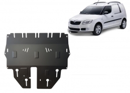 Cache sous moteur et de la boîte de vitesse Skoda Praktik