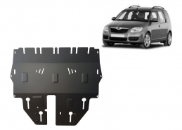 Cache sous moteur et de la boîte de vitesse Skoda Roomster