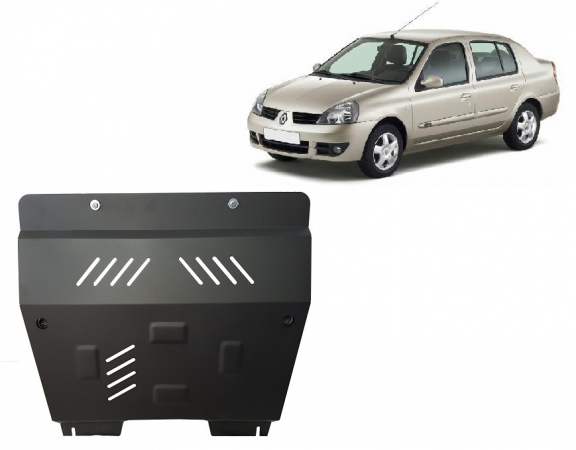 Cache sous moteur et de la boîte de vitesse Renault Clio 2