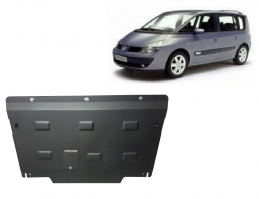Cache sous moteur et de la boîte de vitesse Renault Espace 4