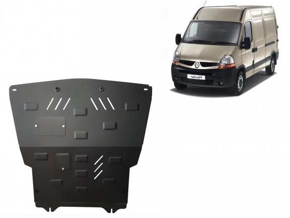 Cache sous moteur et de la boîte de vitesse Renault Master 2