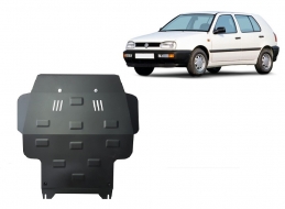 Cache sous moteur et de la boîte de vitesse VW Golf 3