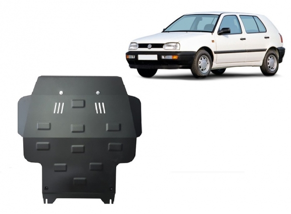 Cache sous moteur et de la boîte de vitesse VW Golf 3