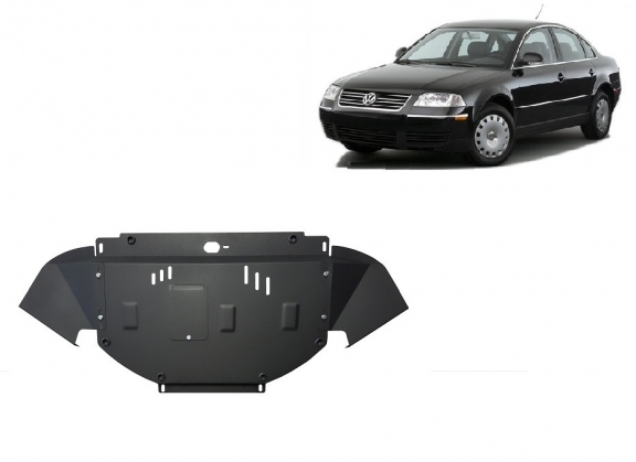 Cache sous moteur et de la radiateur VW Passat B5.5