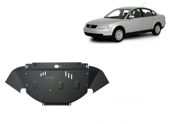 Cache sous moteur et de la radiateur VW Passat B5 1.6, 1.8 , 1.9 TDI