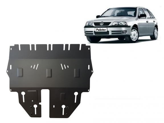 Cache sous moteur et de la boîte de vitesse Volkswagen Pointer