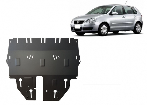 Cache sous moteur et de la boîte de vitesse VW Polo Essence