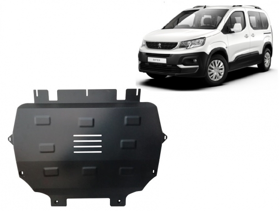 Cache sous moteur et de la boîte de vitesse Peugeot Rifter / Partner