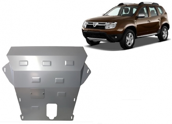 Cache sous moteur et de la boîte de vitesse Dacia Duster - 2,5 mm