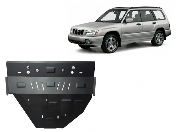 Cache sous moteur et de la boîte de vitesse Subaru Forester 1