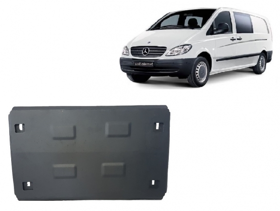 Cache Sous Moteur Mercedes Vito W639 - 2.2 D 4x2, 4x4