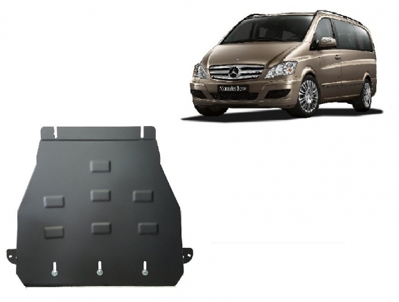 Cache de protection de la boîte de vitesse Mercedes Viano W639 - 2.2 D 4x2