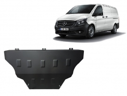 Cache sous moteur et de la boîte de vitesse Mercedes Vito W447 4x2, 1.6 D