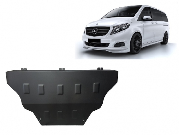 Cache sous moteur et de la boîte de vitesse Mercedes Viano W447 4x2, 1.6 D