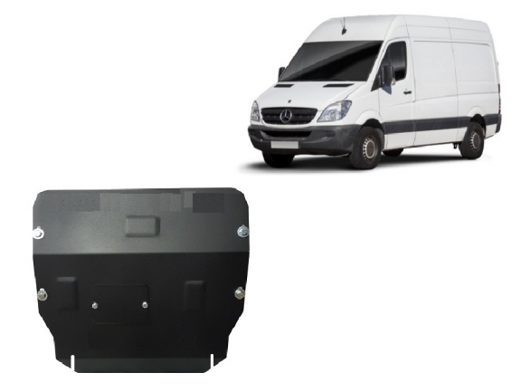 Cache sous moteur et de la boîte de vitesse Mercedes Sprinter 906 4x4