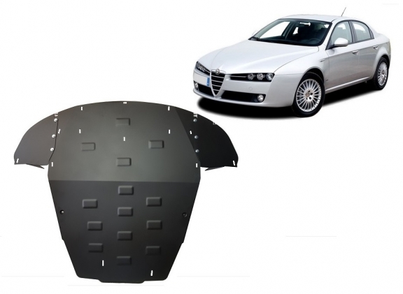 Cache sous moteur et de la boîte de vitesse Alfa Romeo 159