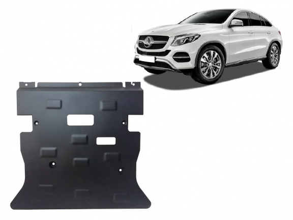 Cache sous moteur et de la boîte de vitesse Mercedes GLE Coupe C292