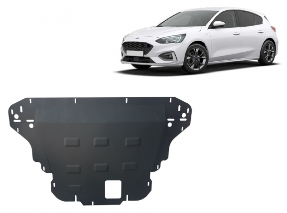 Cache sous moteur et de la boîte de vitesse Ford Focus 4