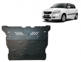 Cache sous moteur et de la boîte de vitesse Skoda Fabia