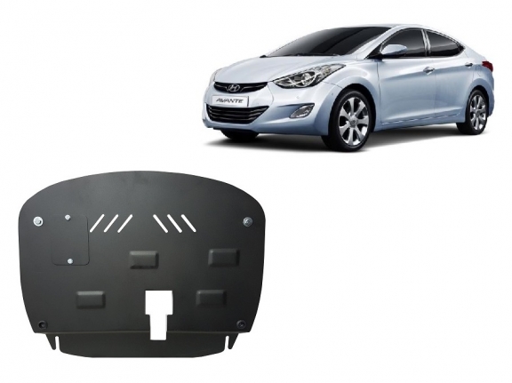 Cache sous moteur et de la boîte de vitesse Hyundai Elantra 2