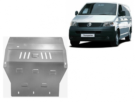 Acier galvanisé cache sous moteur et de la boîte de vitesse Volkswagen Transporter T5