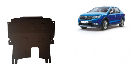 Cache sous moteur et de la boîte de vitesse Dacia Logan 2 Stepway