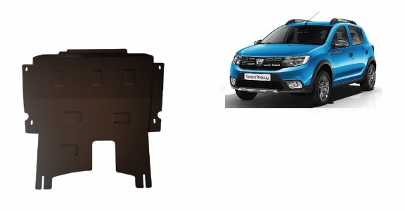 Cache sous moteur et de la boîte de vitesse Dacia Sandero 2 Stepway