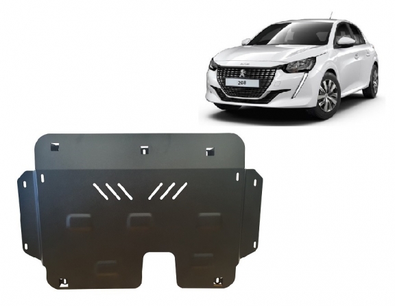 Cache sous moteur et de la boîte de vitesse Peugeot 208