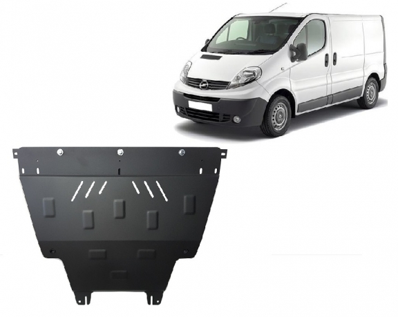Cache sous moteur et de la boîte de vitesse Opel Vivaro A (2011-2014)