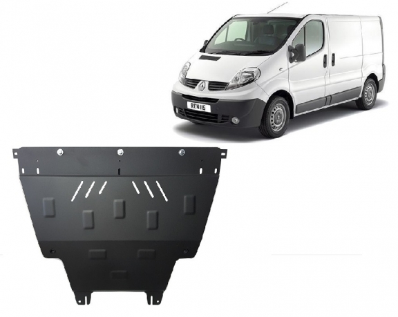 Cache sous moteur et de la boîte de vitesse Renault Trafic 2 (2011-2014)
