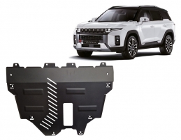 Cache sous moteur et de la radiateur Ssangyong Torres