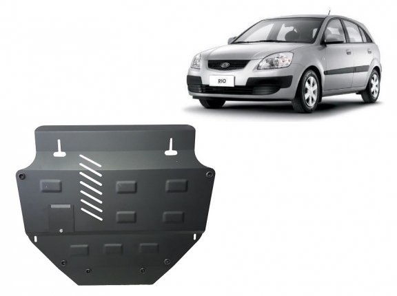 Cache sous moteur et de la boîte de vitesse Kia Rio 2