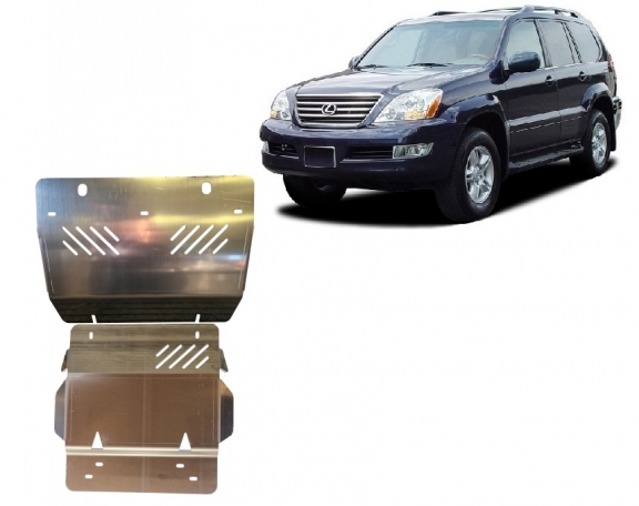 Cache Sous Moteur Lexus GX - Aluminium