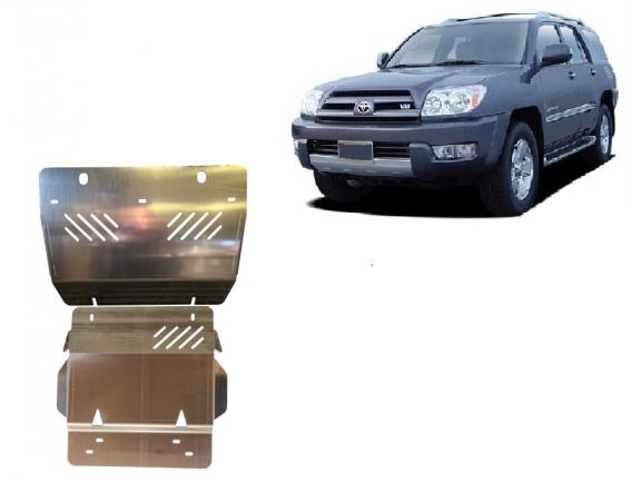 Cache Sous Moteur Toyota 4Runner - Aluminium