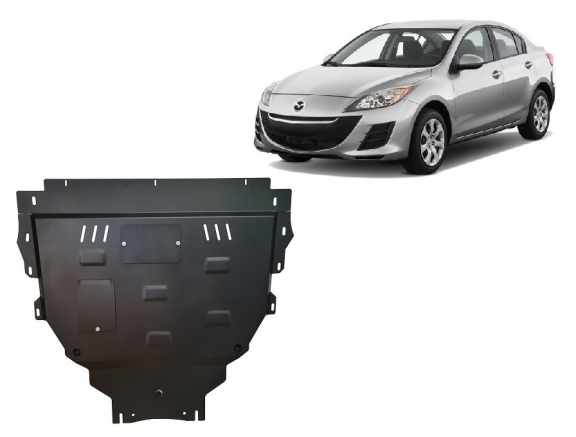 Cache sous moteur et de la boîte de vitesse Mazda 3