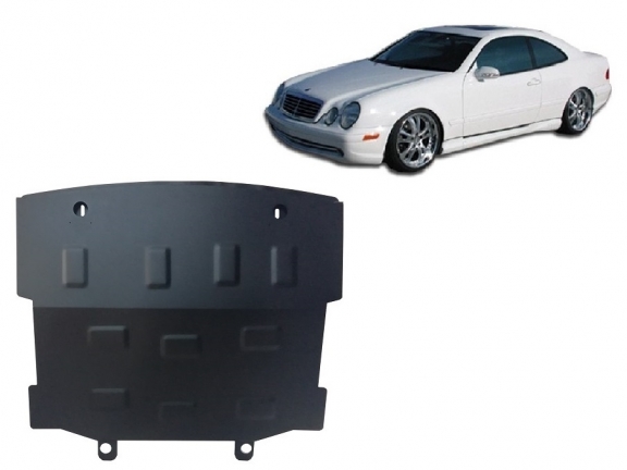 Cache sous moteur et de la radiateur Mercedes CLK W208