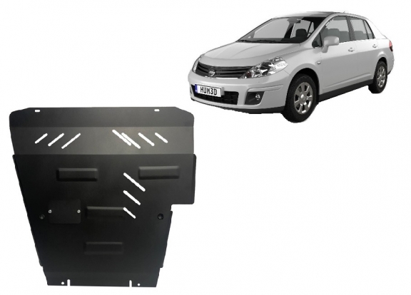 Cache sous moteur et de la boîte de vitesse Nissan Tiida