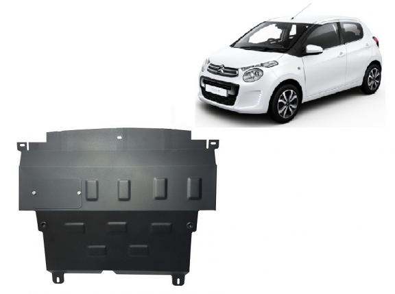 Cache sous moteur et de la boîte de vitesse Citroen C1