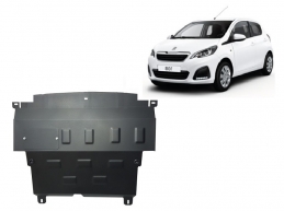 Cache sous moteur et de la boîte de vitesse Peugeot 108