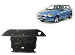 Cache sous moteur et de la boîte de vitesse Fiat Punto