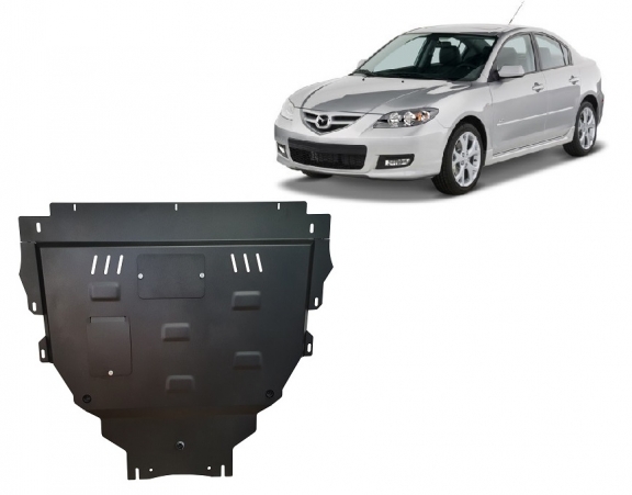 Cache sous moteur et de la boîte de vitesse Mazda 3