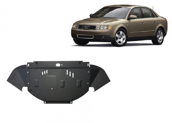 Cache sous moteur et de la radiateur Audi A4 B6 1.6 - 2.0 , 1.8T