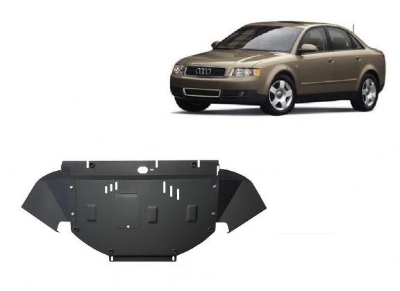 Cache sous moteur et de la radiateur Audi A4  B6 diesel 2.5 Tdi - V6