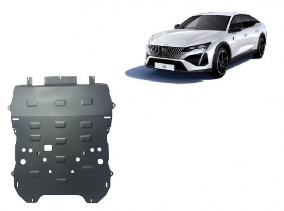 Cache sous moteur et de la boîte de vitesse Peugeot 408