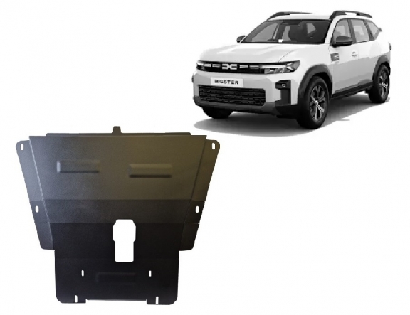 Cache sous moteur et de la boîte de vitesse Dacia Bigster - 4x4 + 4x2